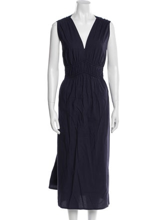 Xirena V-Neck Long Dress