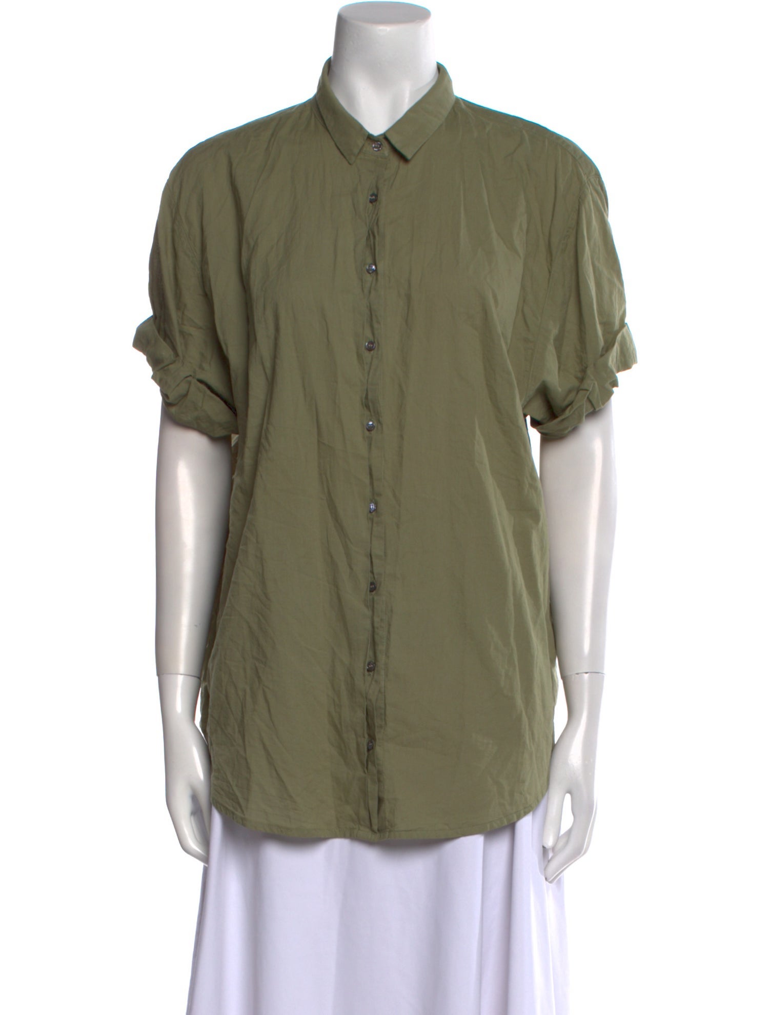 Xirena Short Sleeve Button-Up Top w/ Tags