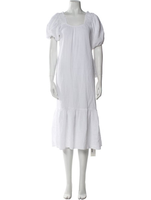 Xirena Scoop Neck Midi Length Dress