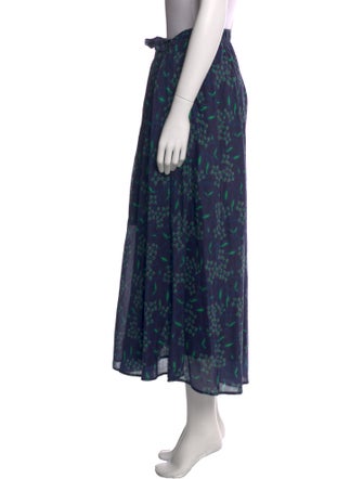 Xirena Floral Print Midi Length Skirt