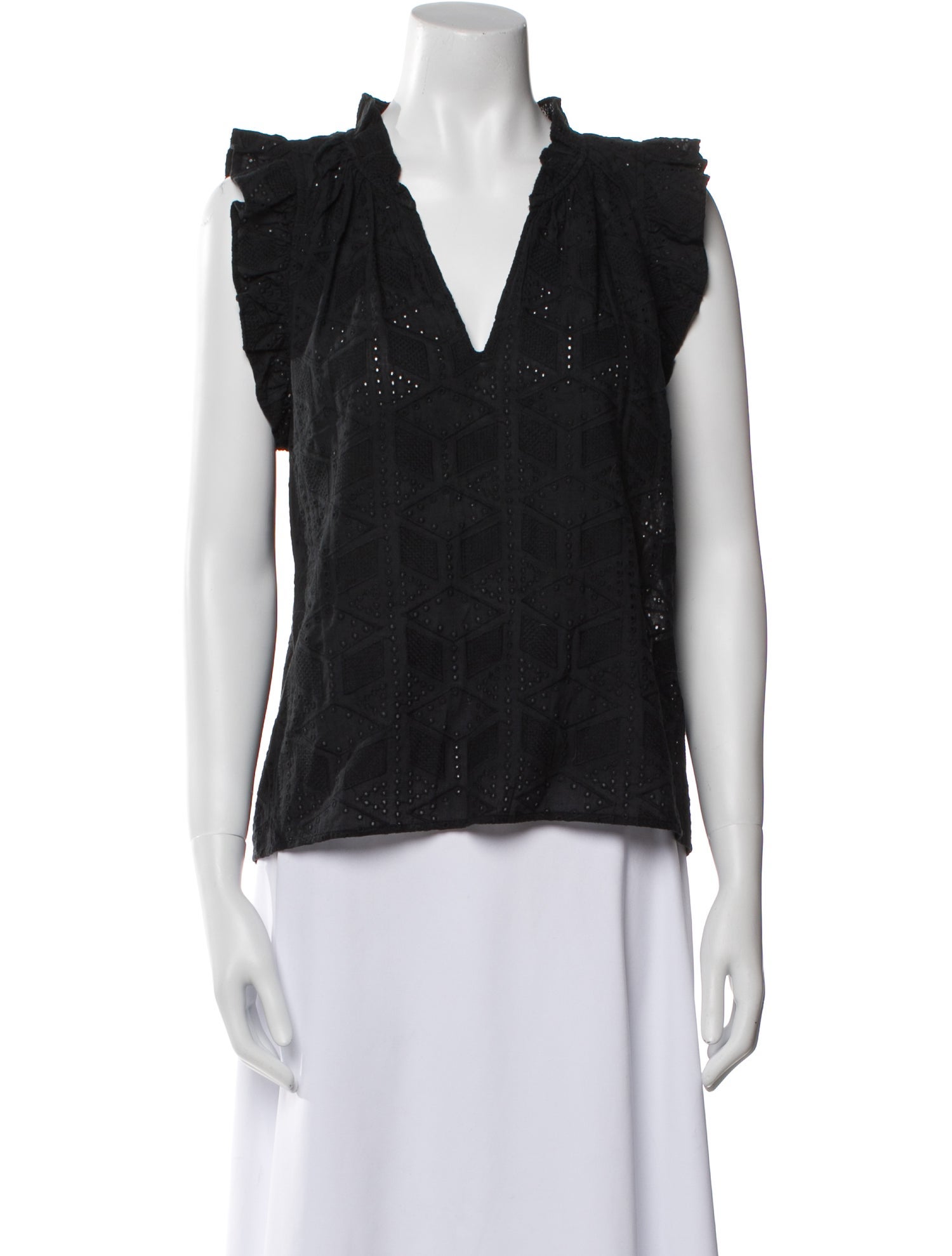 Xirena V-Neck Sleeveless Top
