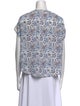 Xirena Printed Scoop Neck Blouse