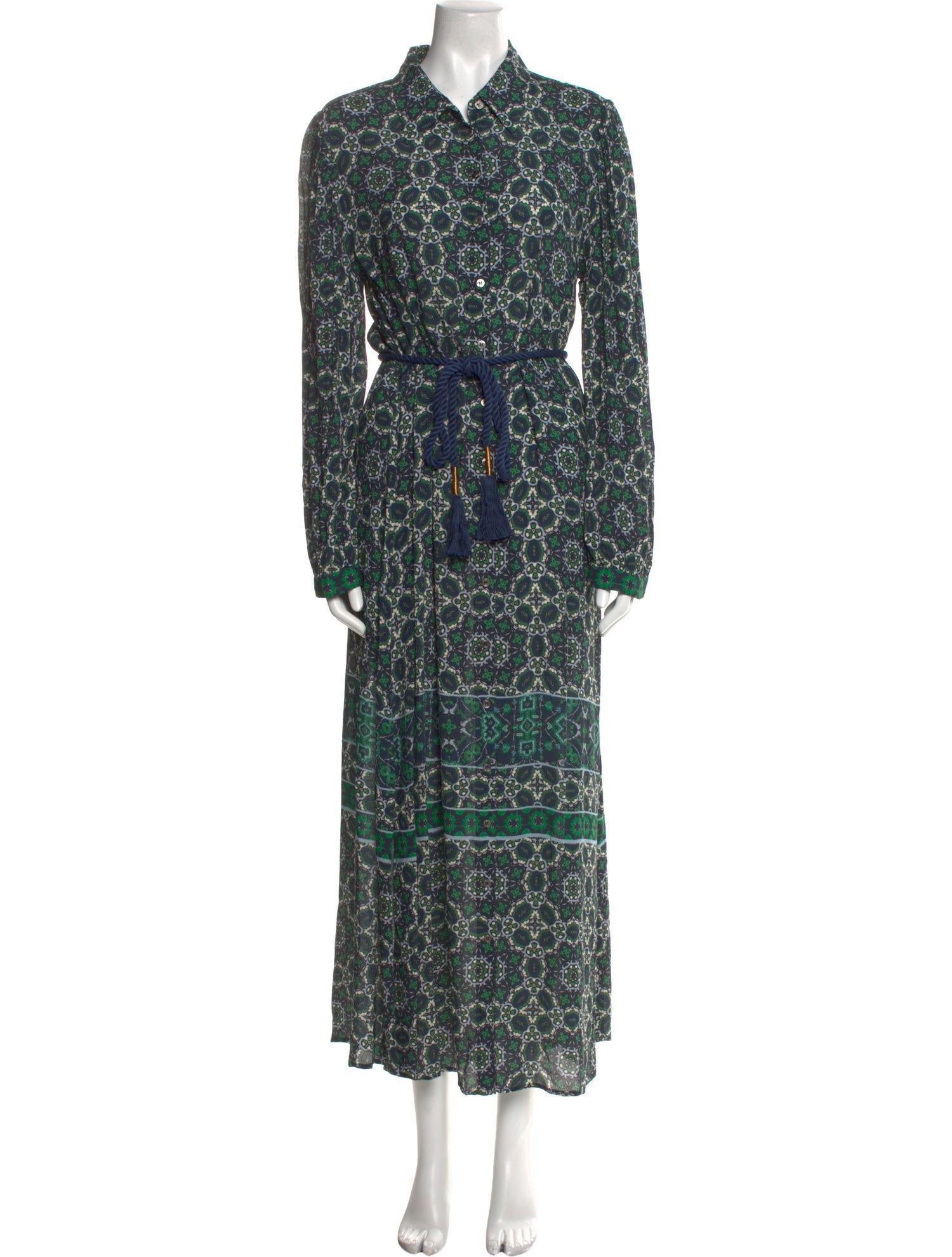 Xirena Paisley Print Long Dress w/ Tags