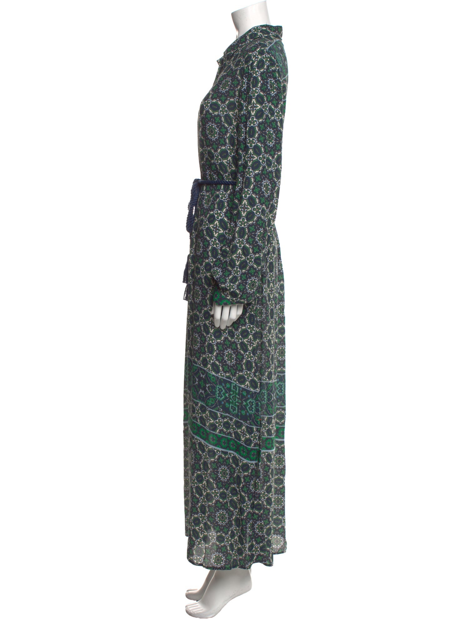 Xirena Printed Long Dress w/ Tags