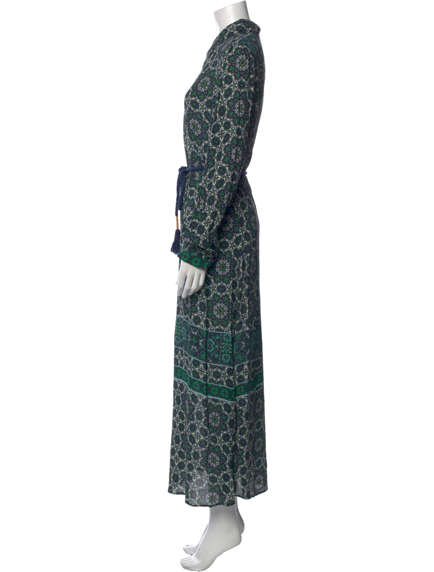 Xirena Printed Long Dress w/ Tags