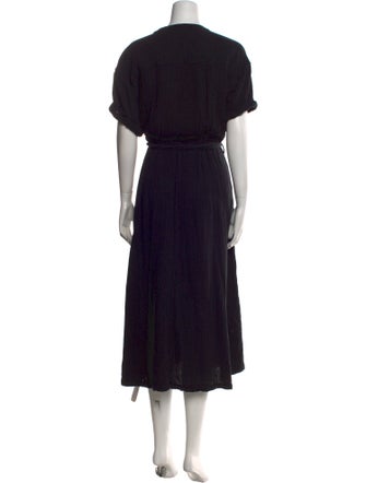 Xirena V-Neck Long Dress