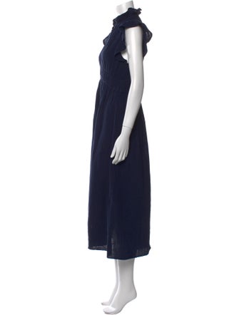 Xirena V-Neck Long Dress