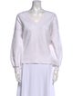 Xirena V-Neck Long Sleeve Sweatshirt