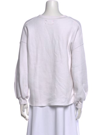 Xirena V-Neck Long Sleeve Sweatshirt