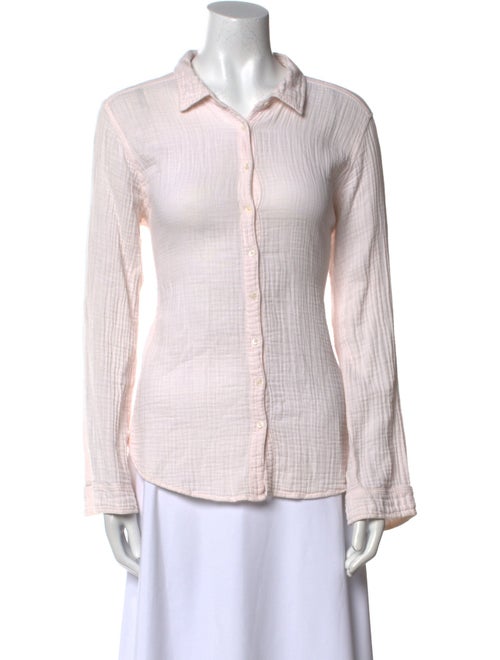 Xirena Plaid Print Long Sleeve Button-Up Top