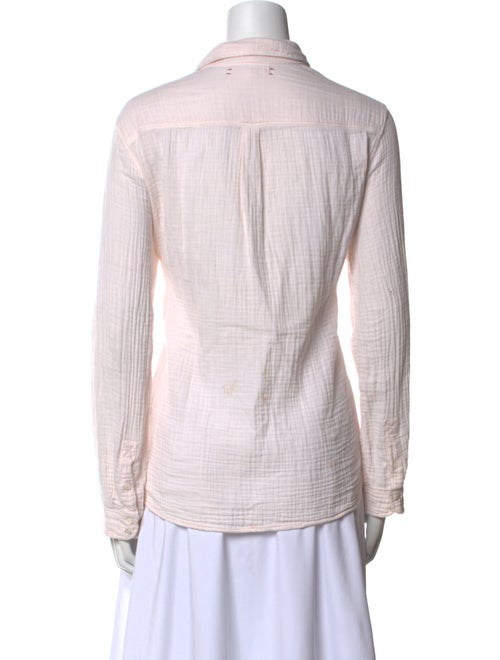 Xirena Plaid Print Long Sleeve Button-Up Top