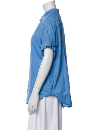Xirena Short Sleeve Button-Up Top