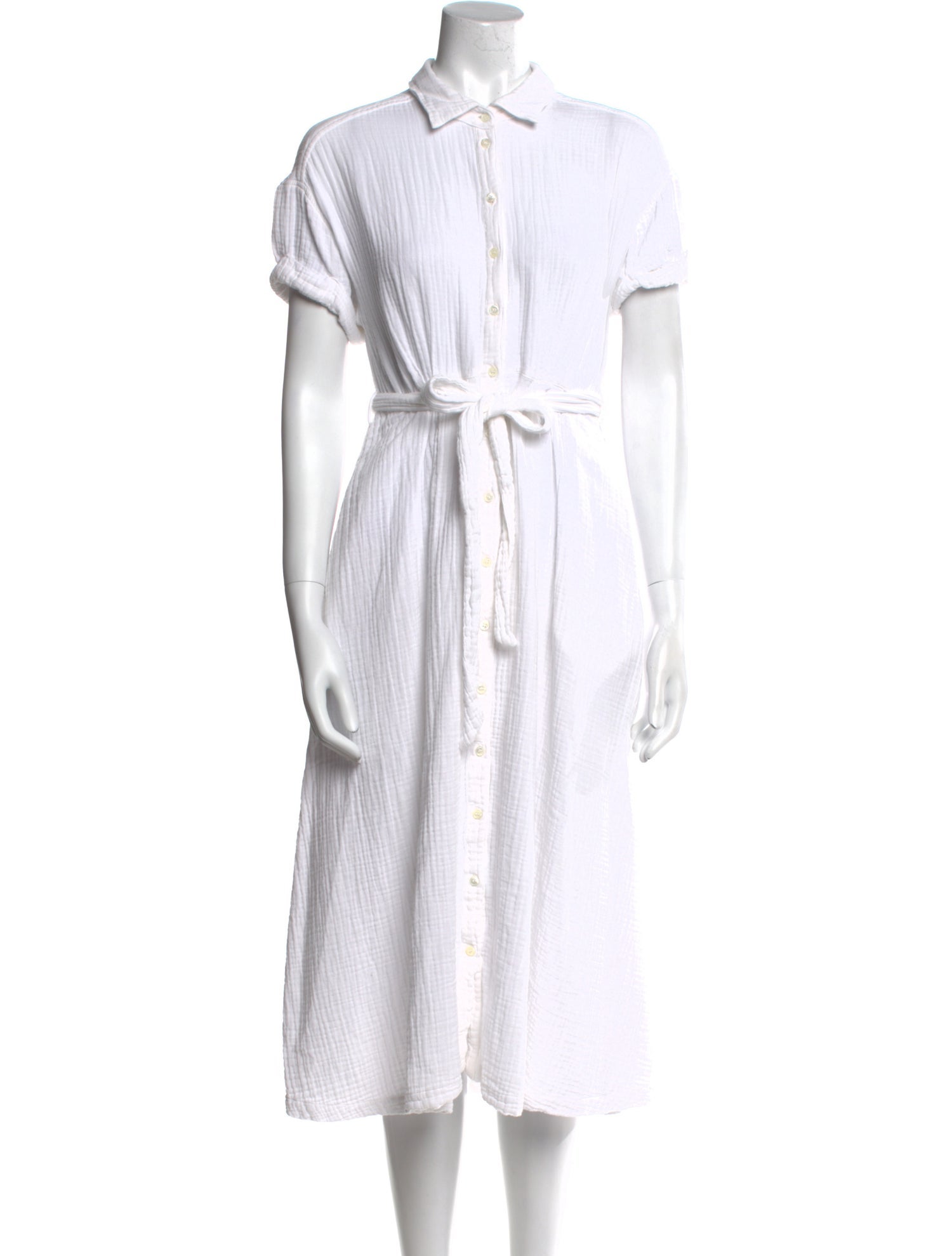 Xirena Short Sleeve Button-Up Top