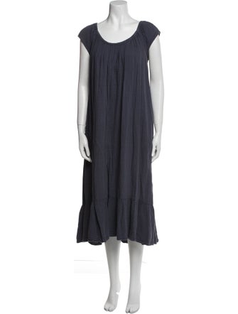 Xirena Scoop Neck Midi Length Dress