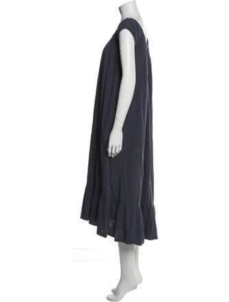 Xirena Scoop Neck Midi Length Dress