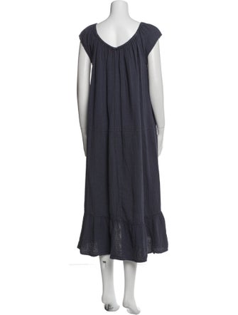 Xirena Scoop Neck Midi Length Dress