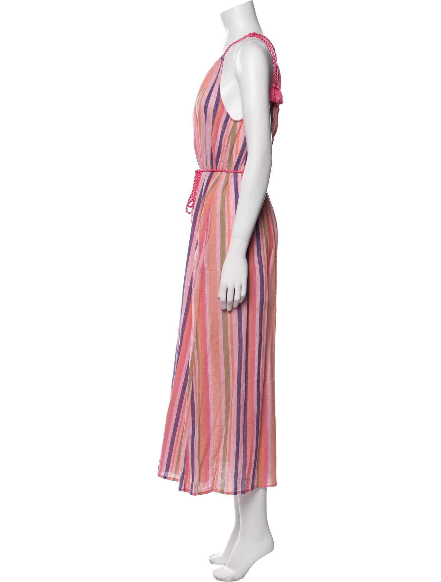 Xirena Striped Long Dress