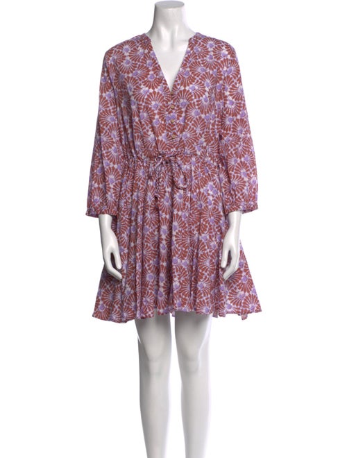 Xirena Floral Print Knee-Length Dress