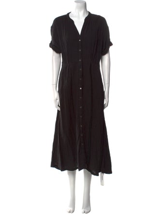 Xirena V-Neck Long Dress