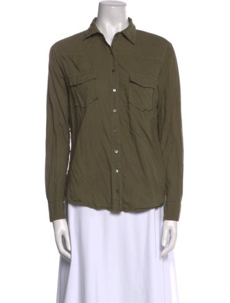 Xirena Long Sleeve Button-Up Top