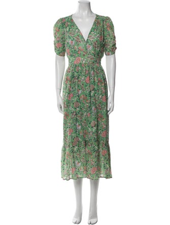 Xirena Floral Print Long Dress