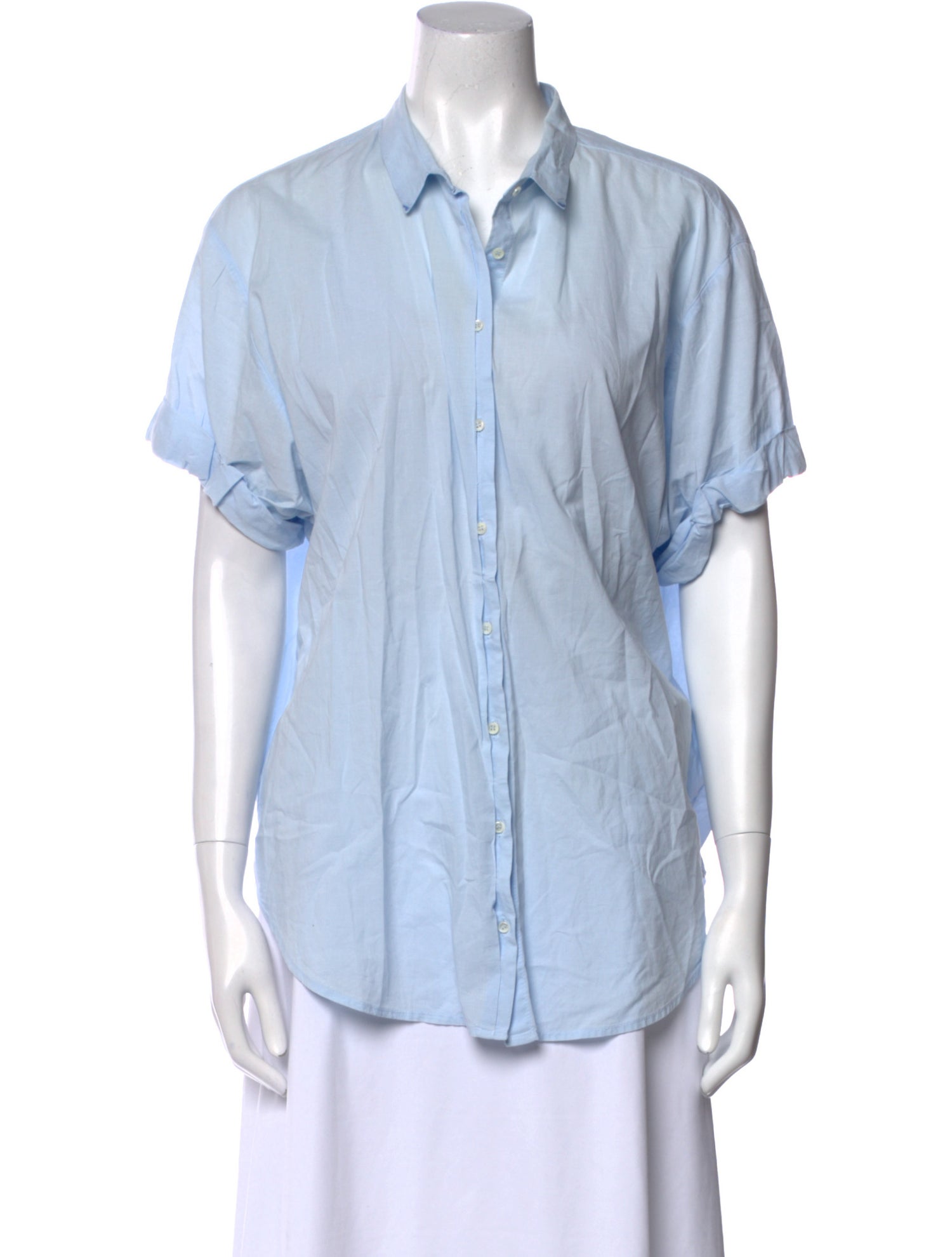 Xirena Short Sleeve Button-Up Top