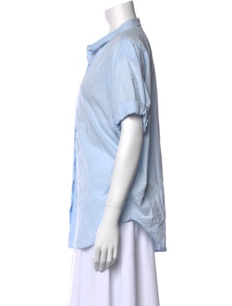 Xirena Short Sleeve Button-Up Top