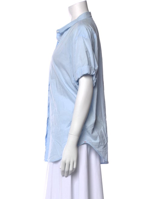 Xirena Short Sleeve Button-Up Top