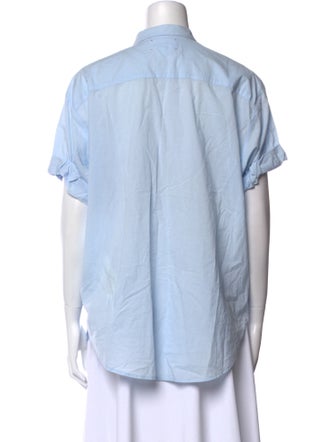 Xirena Short Sleeve Button-Up Top