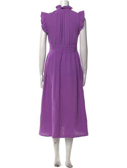 Xirena V-Neck Midi Length Dress
