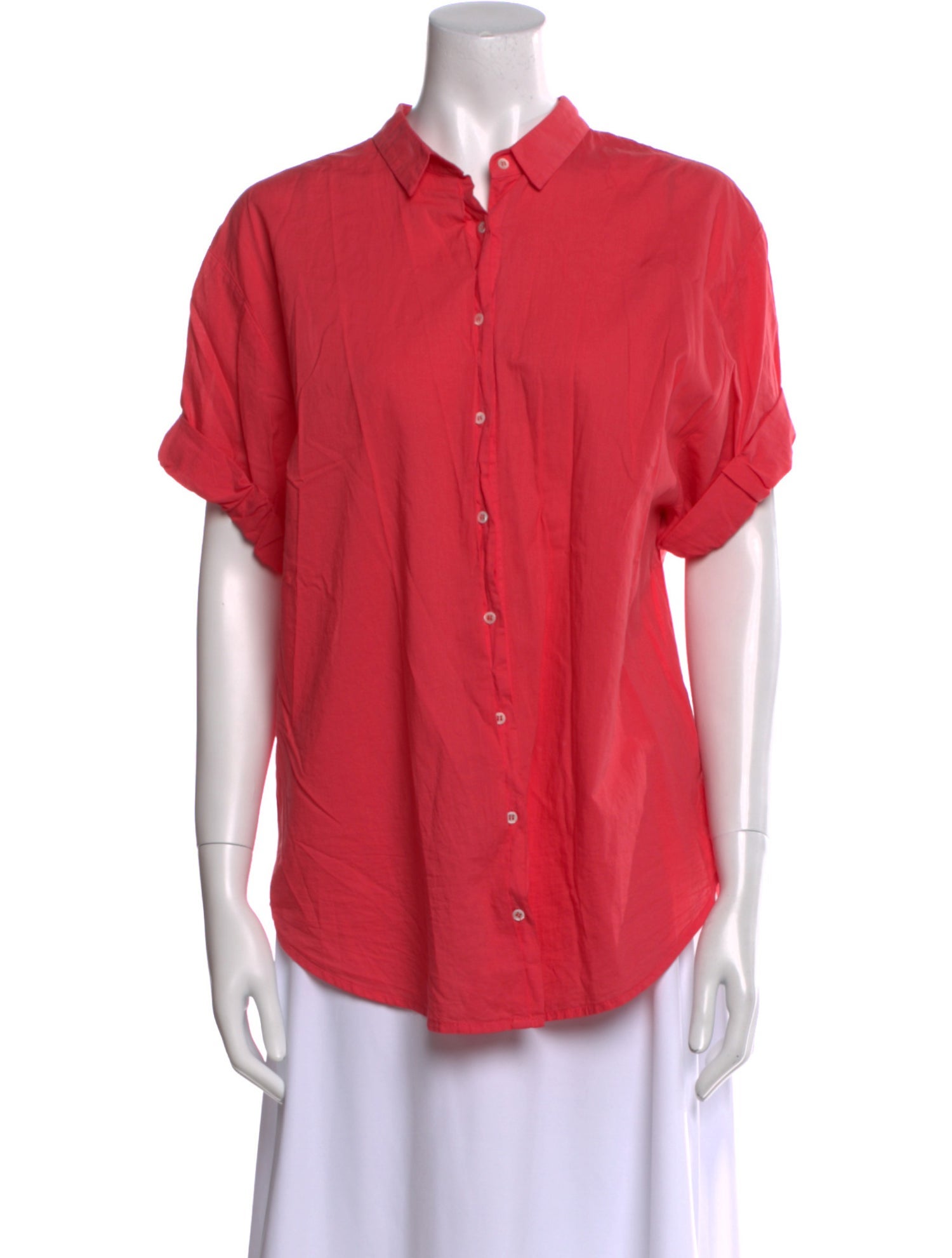 Xirena Short Sleeve Button-Up Top