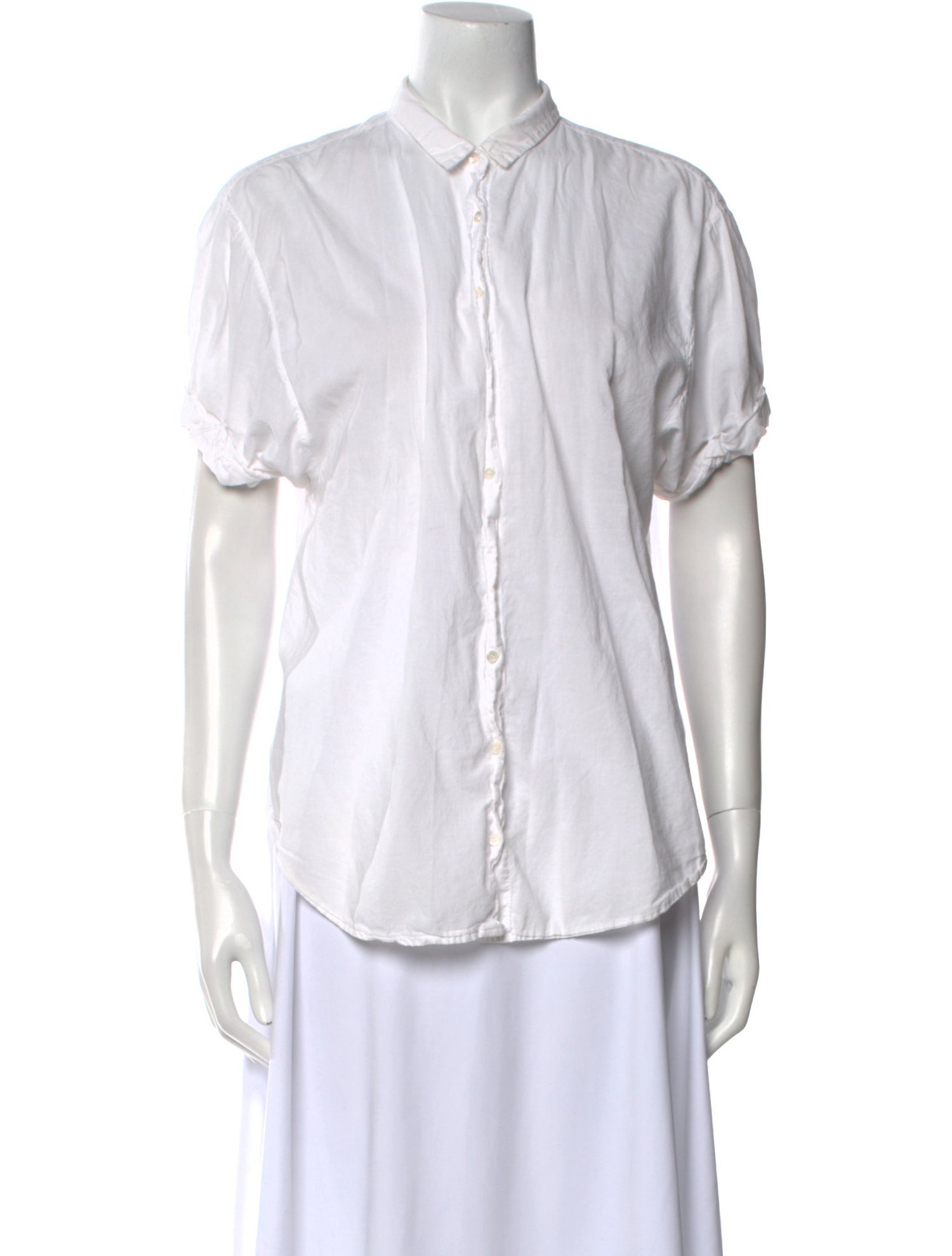 Xirena Short Sleeve Button-Up Top