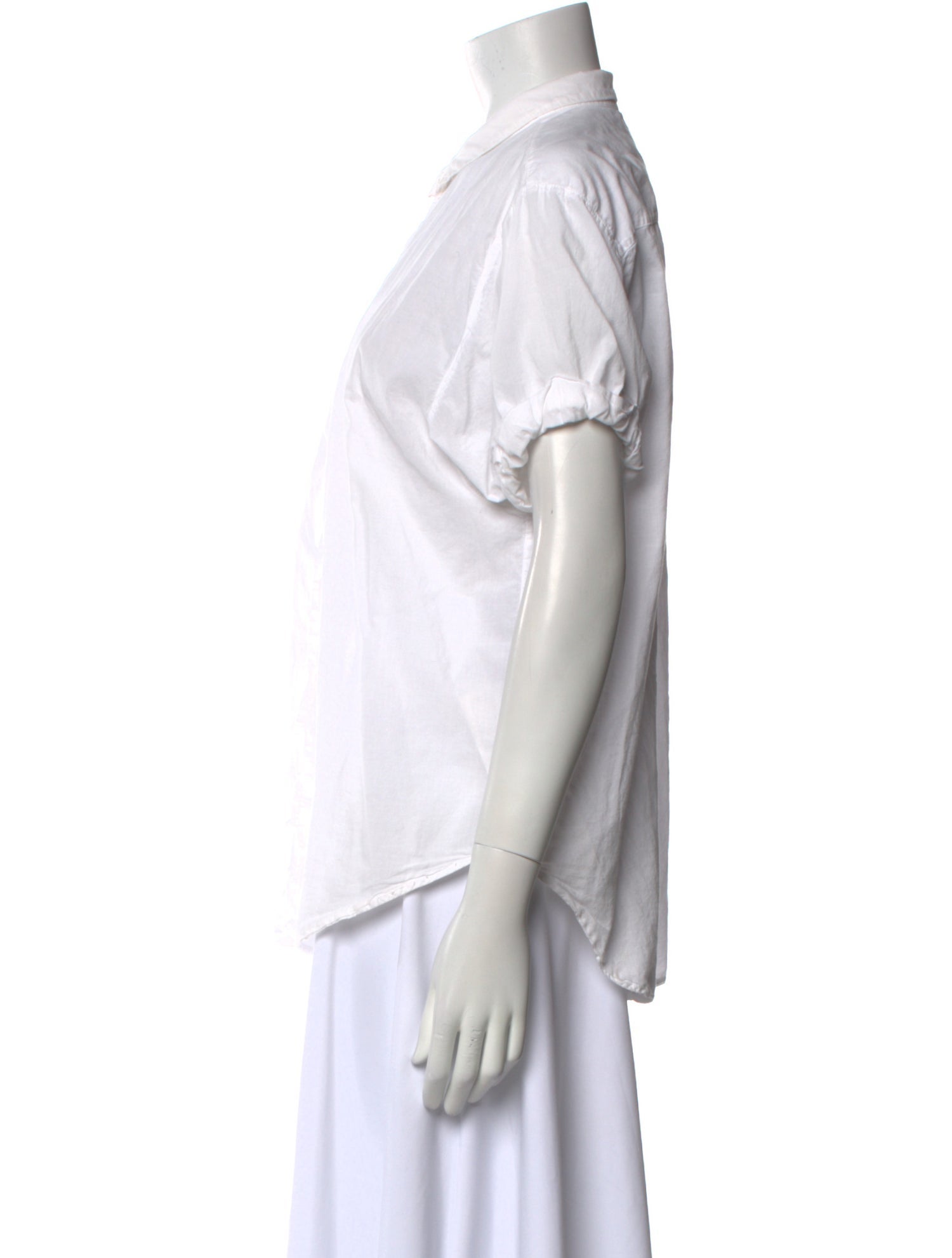 Xirena Short Sleeve Button-Up Top