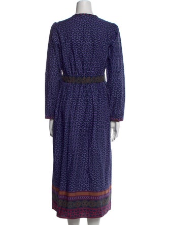 Xirena Printed Long Dress