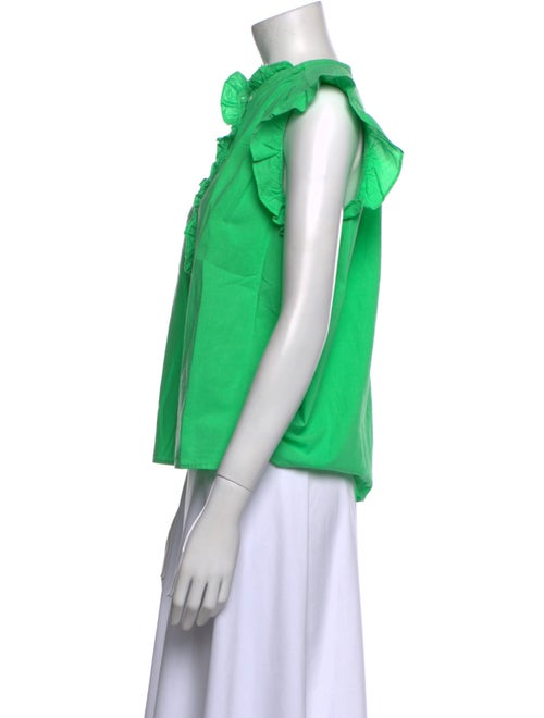 Xirena Mock Neck Short Sleeve Top