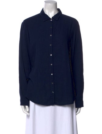 Xirena Long Sleeve Button-Up Top