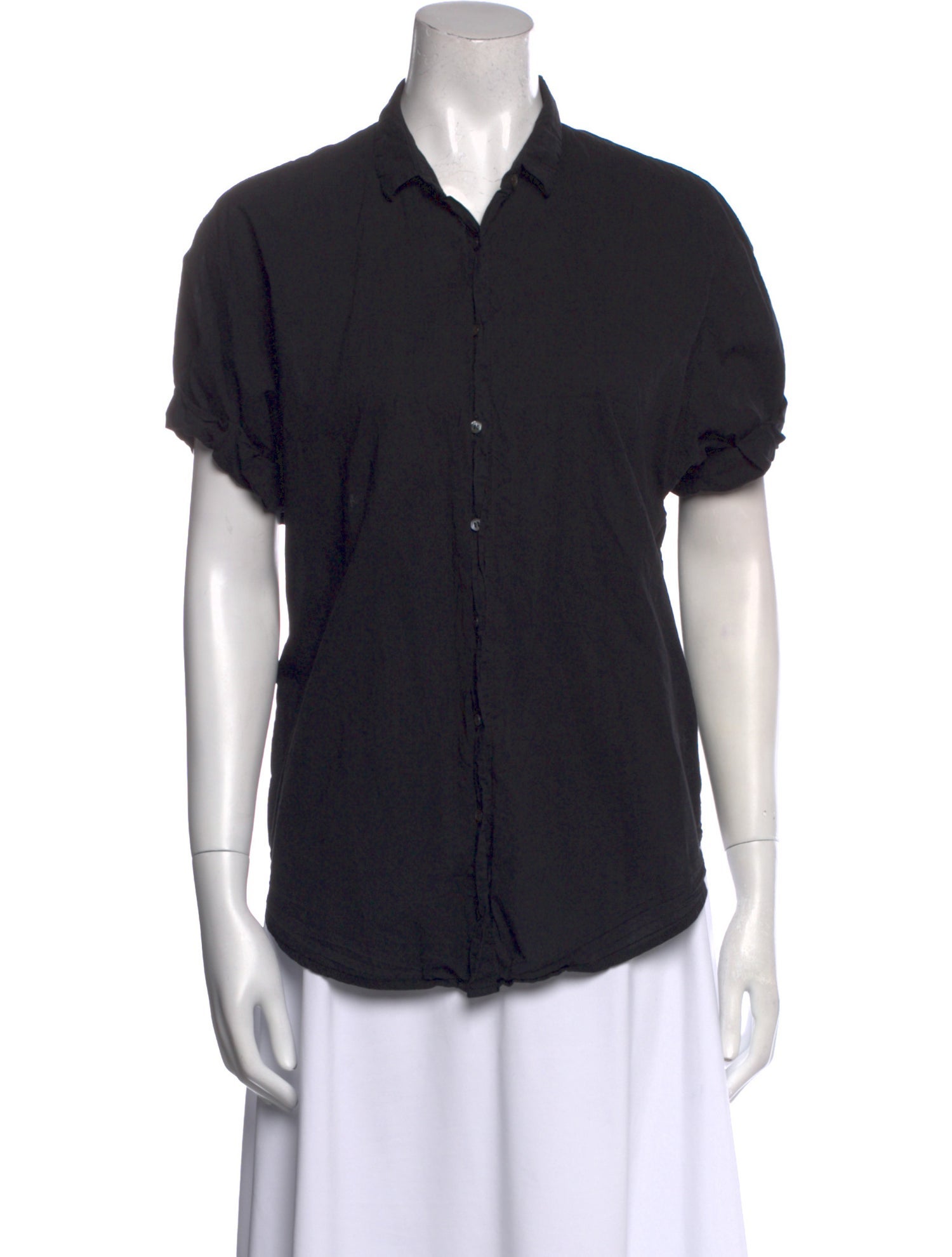 Xirena Short Sleeve Button-Up Top
