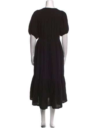 Xirena V-Neck Long Dress