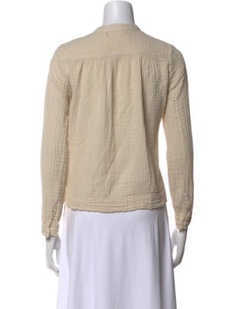 Xirena Crew Neck Long Sleeve Blouse