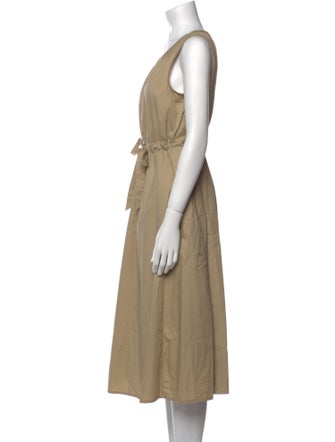 Xirena Scoop Neck Midi Length Dress