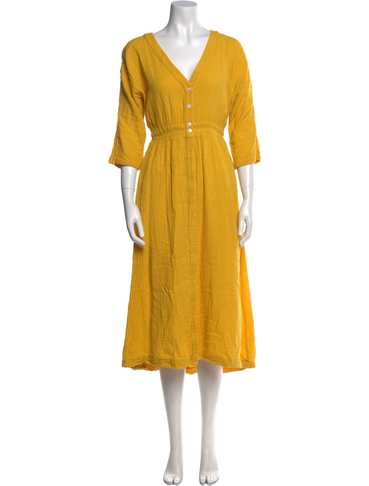 Xirena V-Neck Long Dress