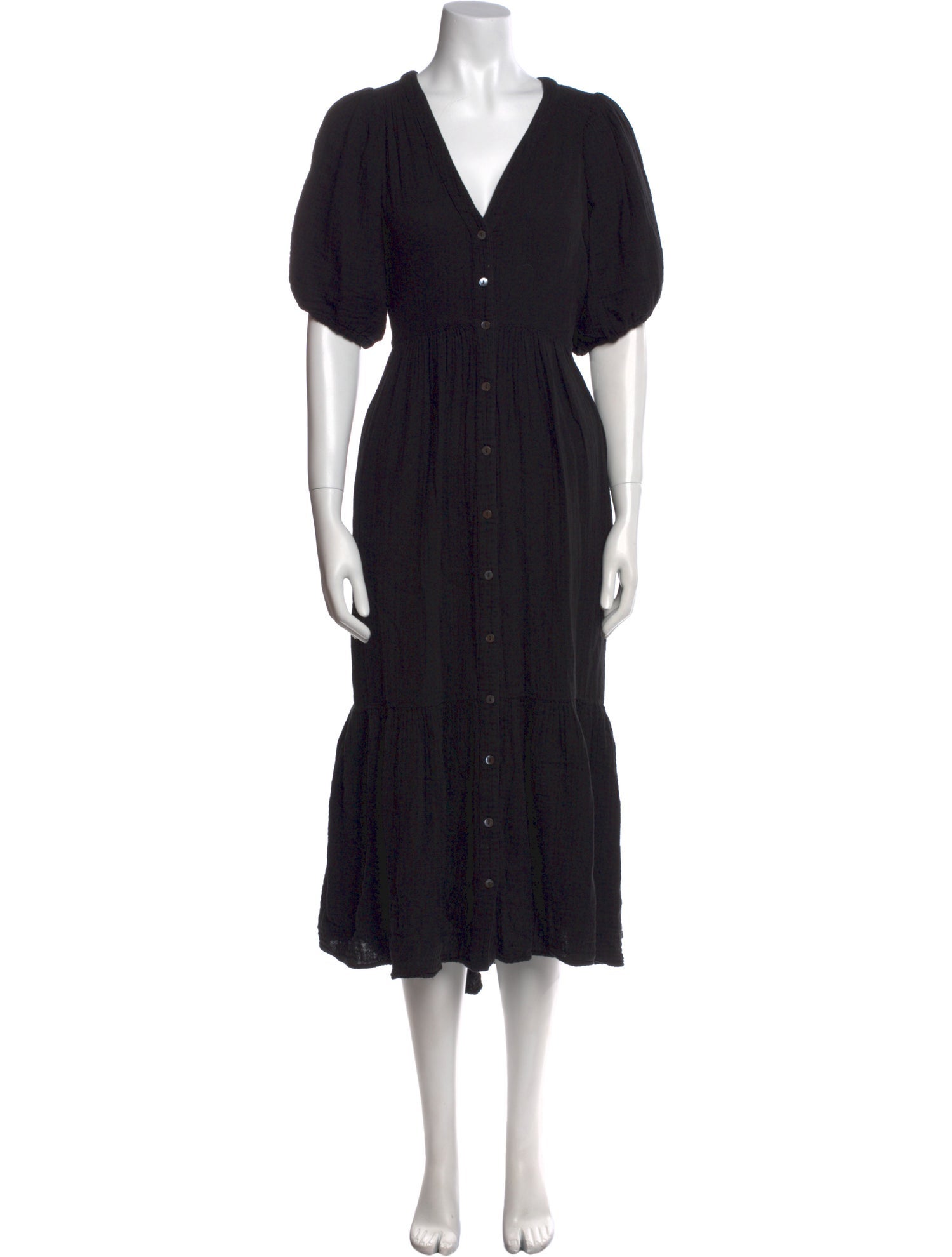 Xirena V-Neck Long Dress