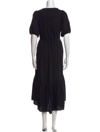 Xirena V-Neck Long Dress