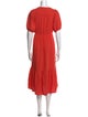 Xirena V-Neck Midi Length Dress