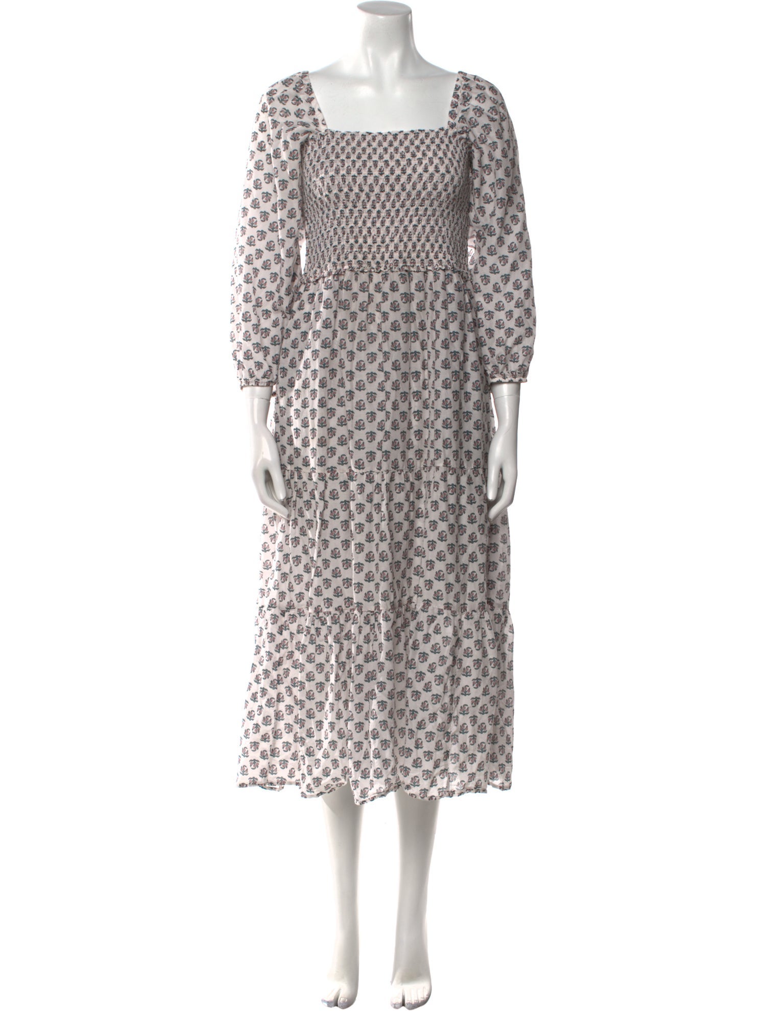 Xirena Floral Print Long Dress