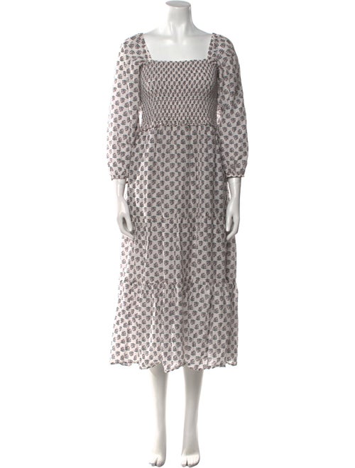 Xirena Floral Print Long Dress