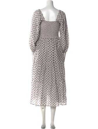 Xirena Floral Print Long Dress