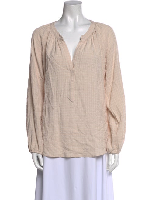 Xirena V-Neck Long Sleeve Blouse
