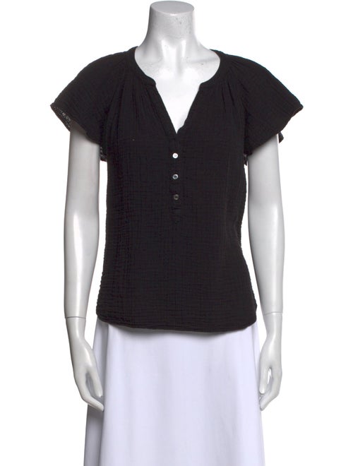 Xirena V-Neck Short Sleeve Polo