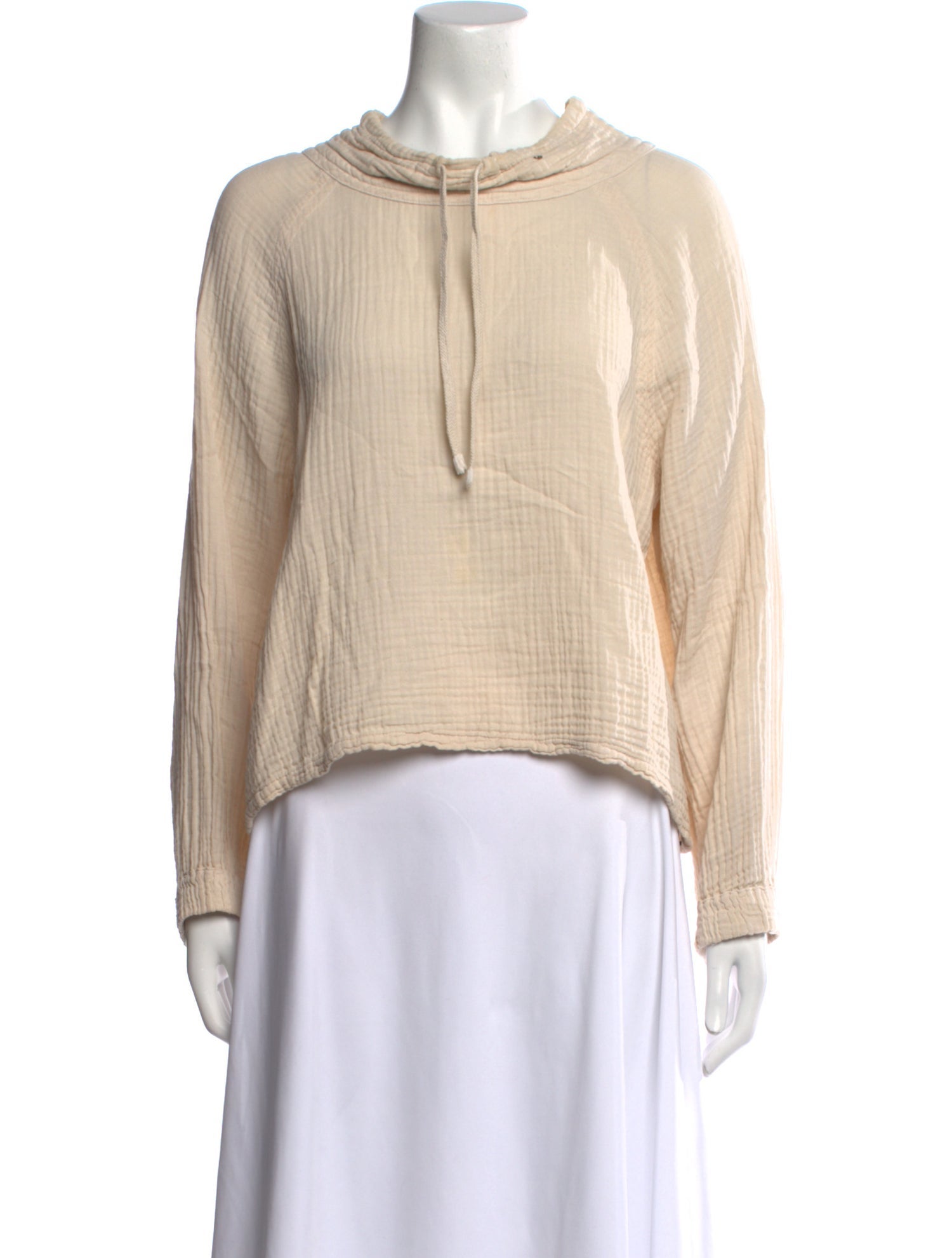 Xirena Mock Neck Long Sleeve Sweatshirt